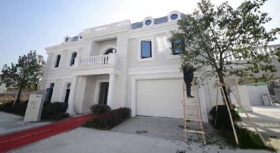 探密3D打印別墅 成本僅為買別墅一半