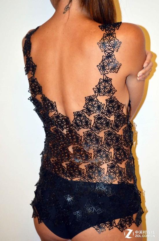 3d打印服裝技術_如此美艷性感的3D打印柔性時裝,你敢穿么?