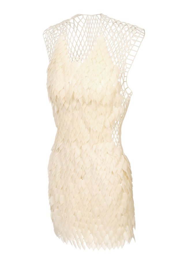 3D打印衣服越來越普遍 服裝設計專業(yè)學生3D打印裙子_e鍵3D打印服務