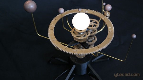 3D打印技術(shù)幾步走 3D打印全自動太陽系模型免費(fèi)教程