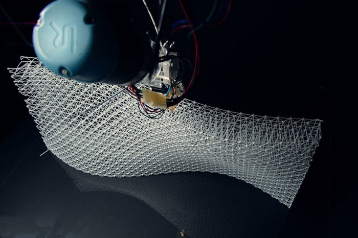 取代原有鋼筋架 3D打印復(fù)雜金屬網(wǎng)格結(jié)構(gòu)用于混凝土構(gòu)件