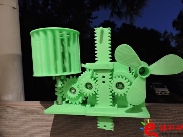 3D打印勢(shì)能存儲(chǔ)風(fēng)能,3d打印培訓(xùn)課程方案作品展 中小學(xué)生超愛(ài)3D打印小作品成功案例展示