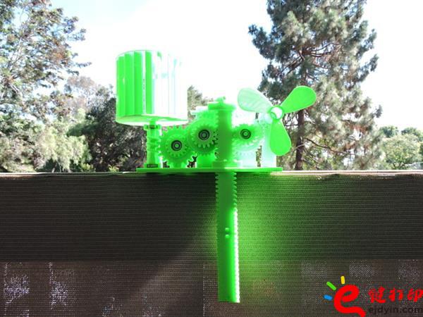 3D打印勢(shì)能存儲(chǔ)風(fēng)能,3d打印培訓(xùn)課程方案作品展 中小學(xué)生超愛(ài)3D打印小作品成功案例展示