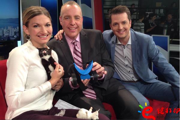 [好有愛]3D打印助殘疾貓咪恢復(fù)行動(dòng)自由 3D打印貓咪專用輪椅