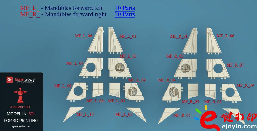 [超清圖集]<<星球大戰(zhàn)之原力覺醒>>千年隼號(hào)飛船3D打印作品欣賞(附模型下載地址)